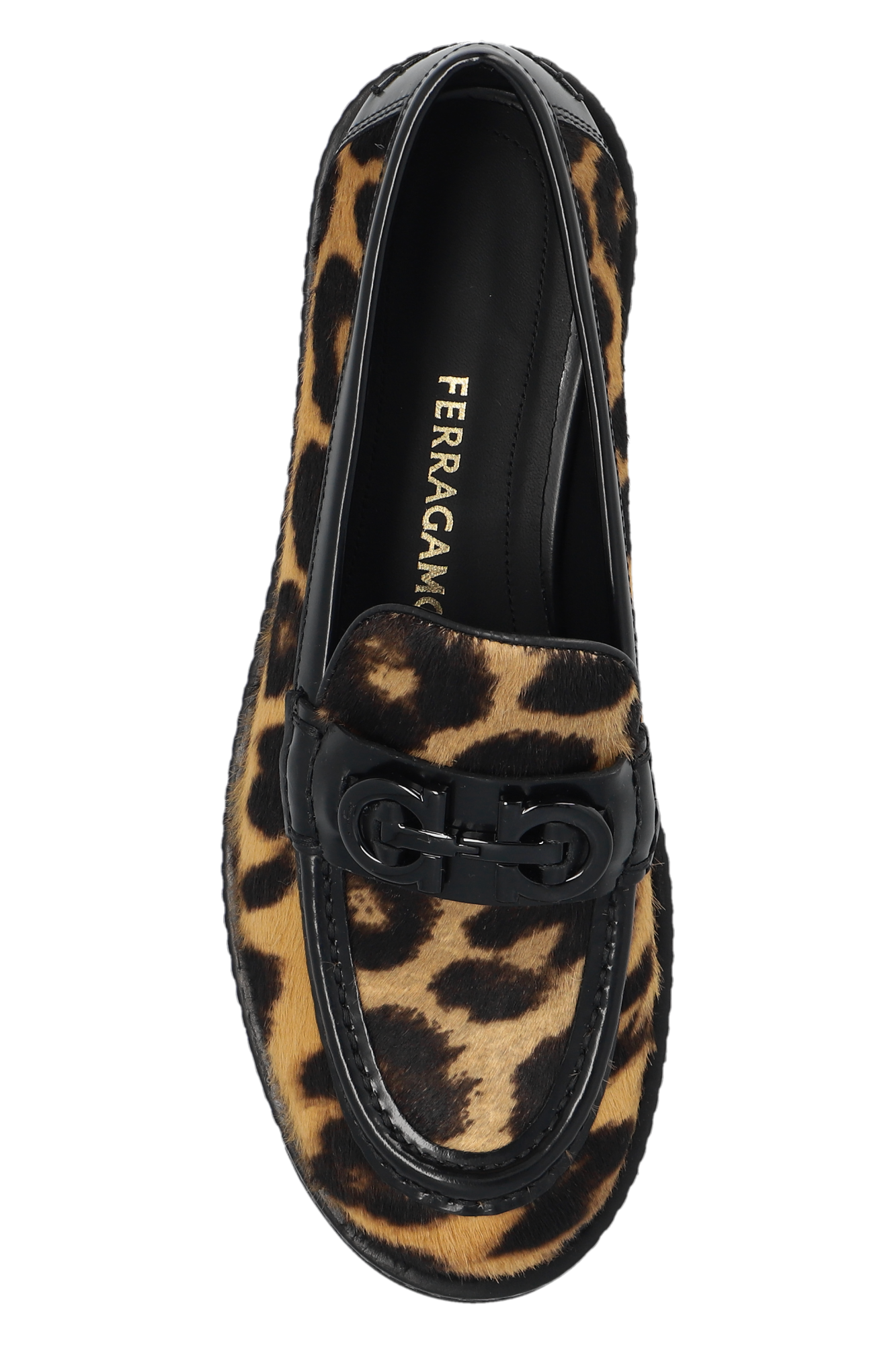 Ferragamo clearance leopard shoes